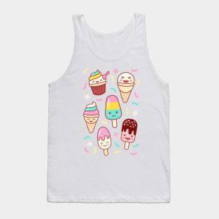 Ice Cream Emoji Mashup #5 Tank Top